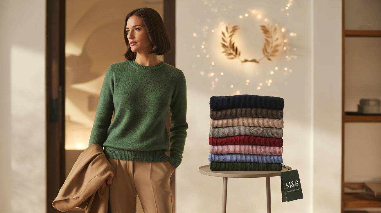Marks And Spencer Merino Wool Jumper