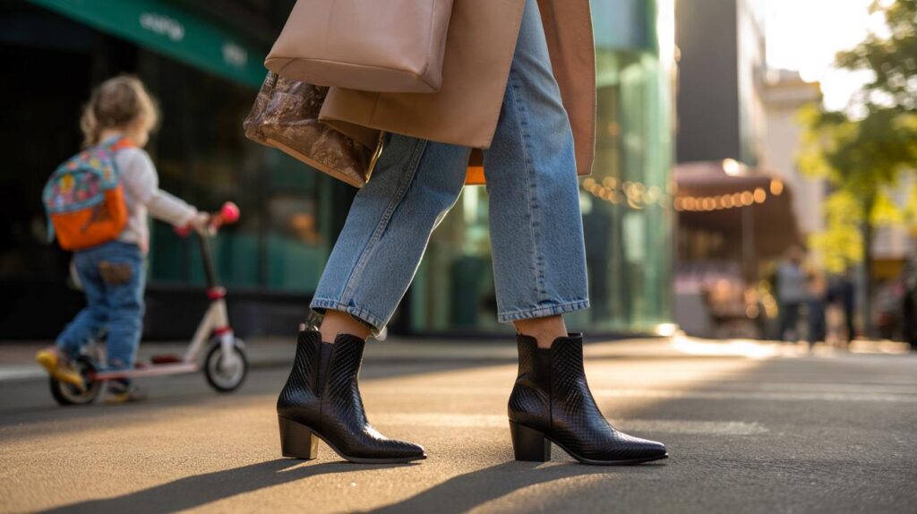 Mums are snapping up these £69 Next snake-embossed ankle boots: could they be your all-day fix?