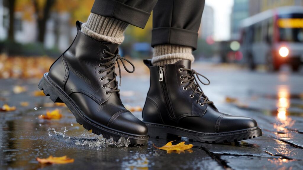 Next’s £65 leather lace-up boots rated 4.2/5: will you pick extra wide fit for thick socks?
