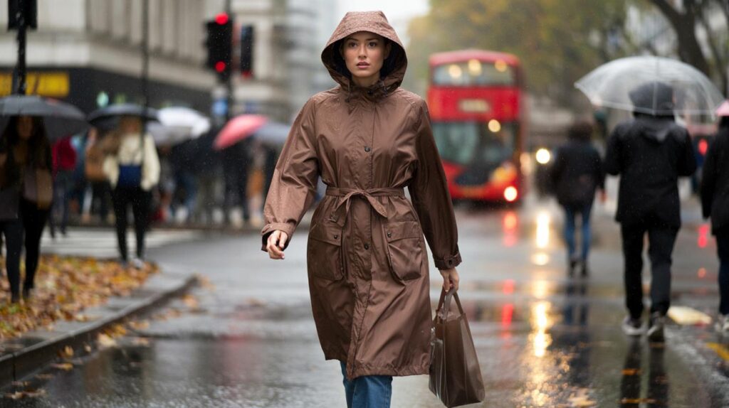Next’s £80 waterproof trench with hood and poppers: will you choose the 1 coat to beat 27 wet days?