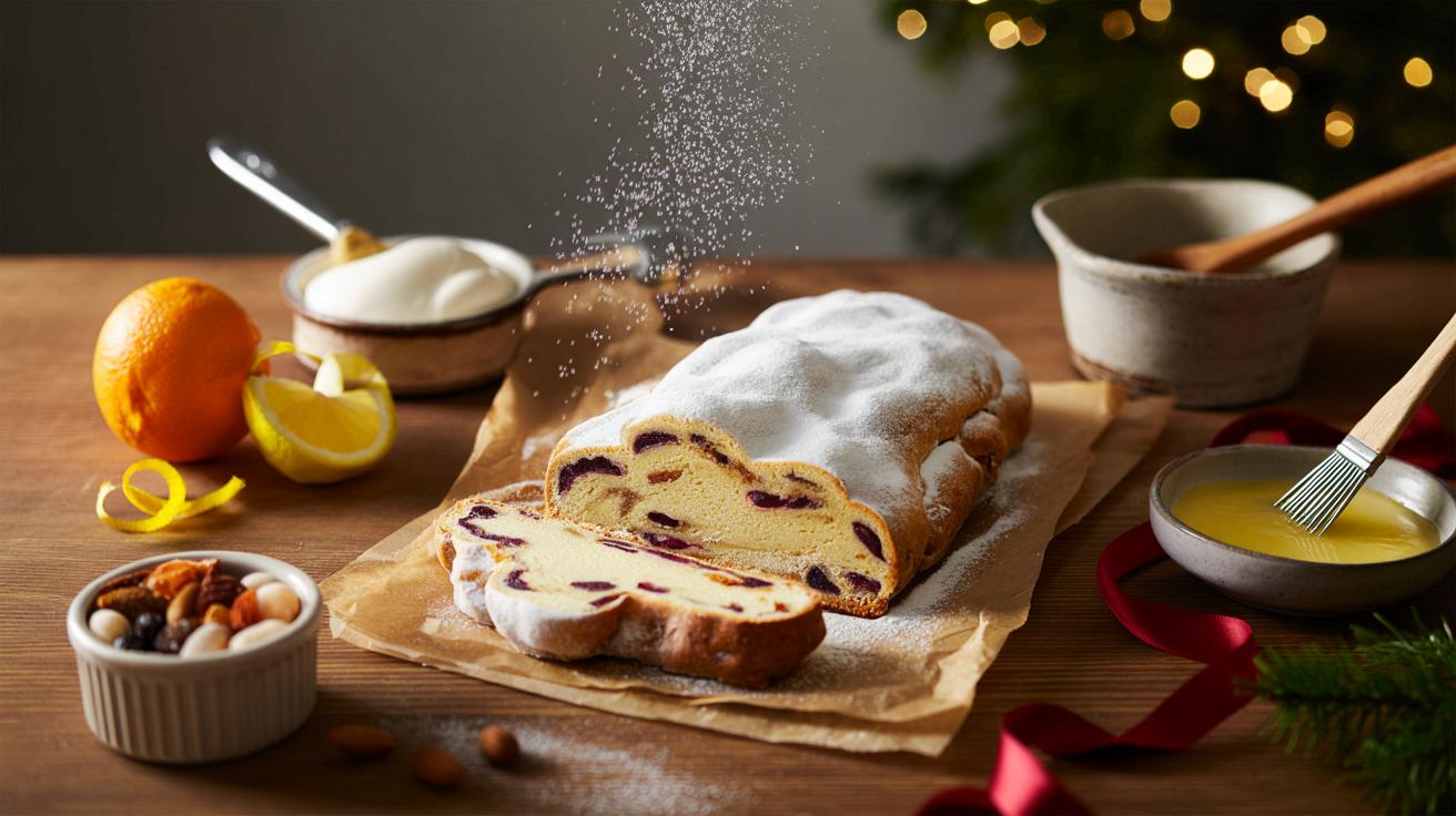 No-stress stollen: the easy quark stollen recipe that even beginners ...