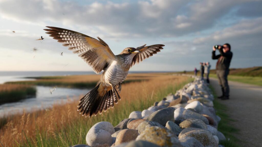 North Norfolk shocker: did you miss the juvenile cuckoo over Salthouse after 10 days of sightings?