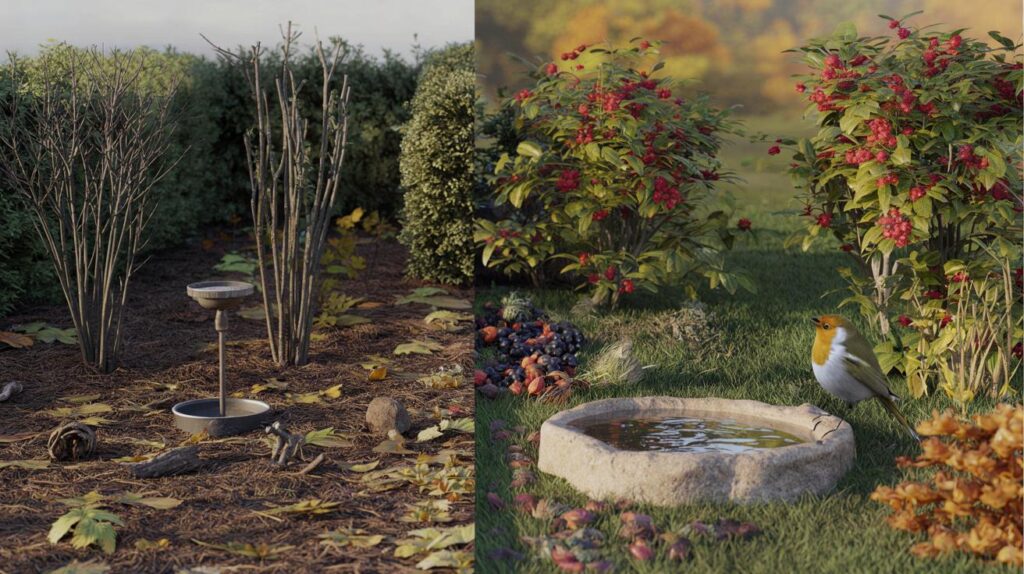 October’s overlooked mistake is costing you your birds: 7 fixes, 3 shrubs, and one simple test