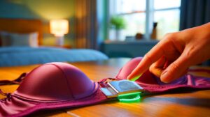 One fingerprint, one clasp, zero excuses: would you trust your partner with a 2024 biometric bra?