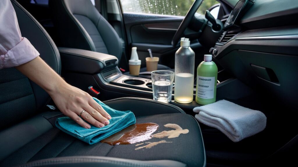 Parents and commuters, your fabric car seats ruined? 3 £1 items and 15 minutes: the trick saves £120