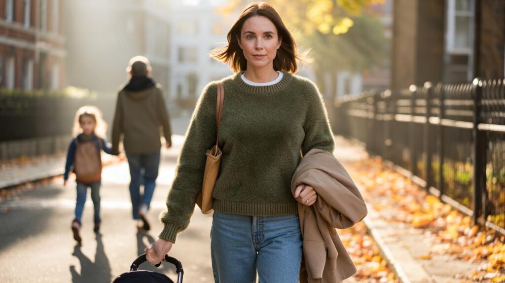 Parents, are you missing this £26 M&S jumper? 7 reasons the olive green knit will save your autumn