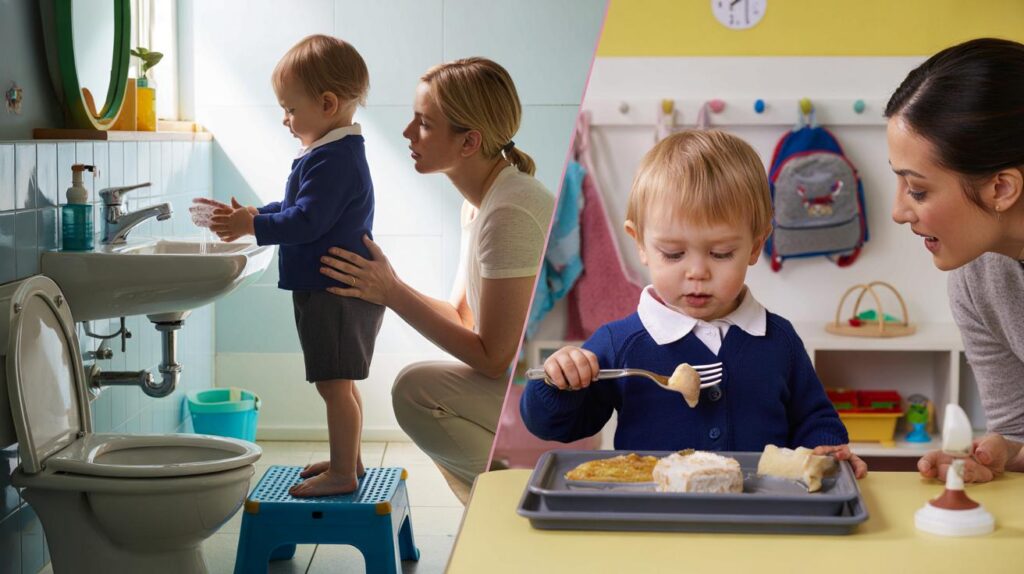 Parents split over school readiness: 6 in 10 say no potty training, 70% skip forks – are you ready?