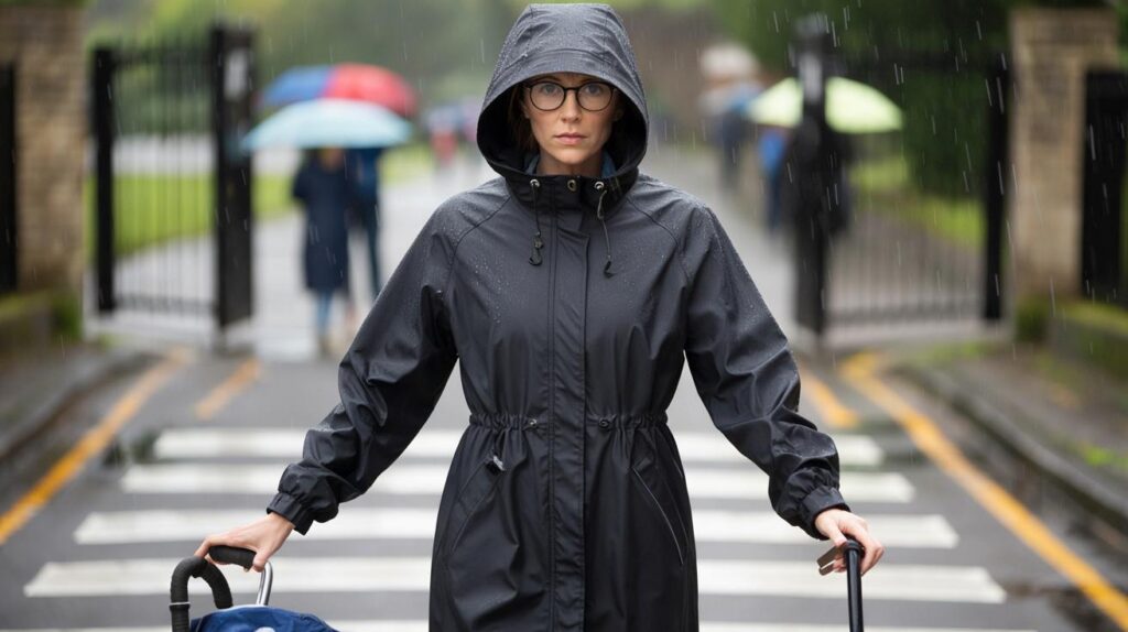 Parents swear by Next’s £65 raincoat: are you one of the 7 in 10 caught soaked on the school run?