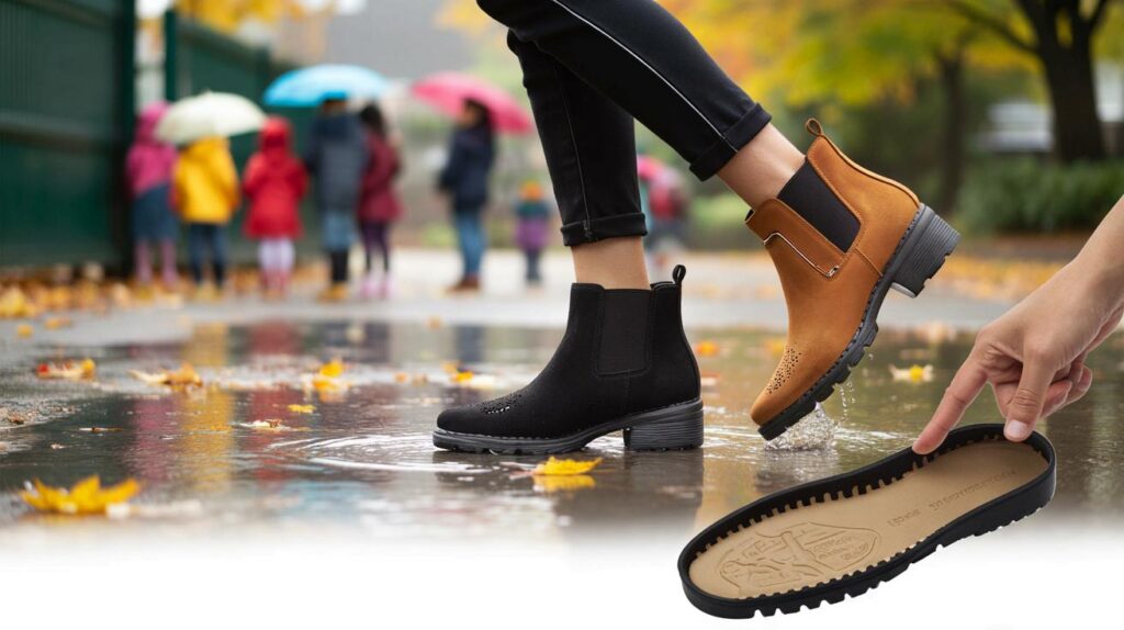 Parents, will £80 Skechers boots with memory foam and 3M Scotchgard keep you dry this autumn?