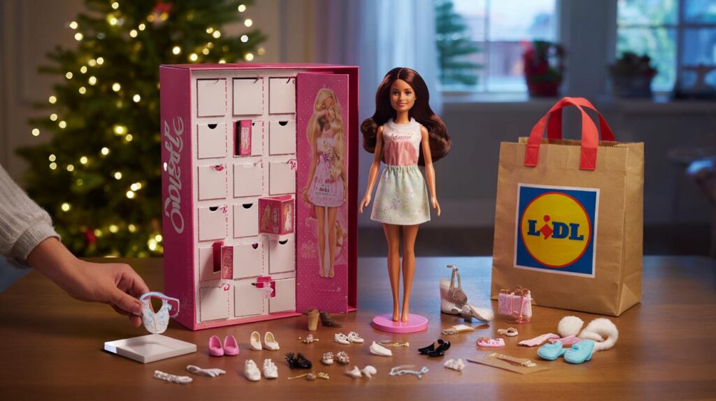 Parents, will you grab Lidl’s Barbie advent calendar for £15.99: 24 surprises and a full doll?