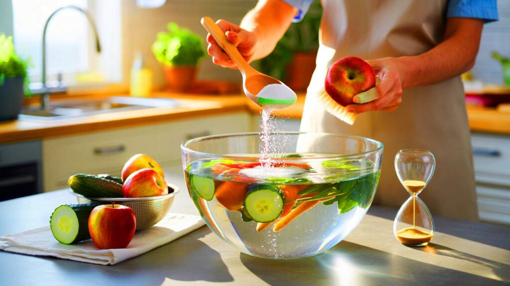 Parents, worried about PFAS on your fruit? 10 g per litre, 15 minutes: will this protect your plate