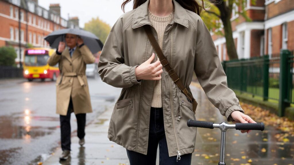 Parents, would you ditch £120 trenches for H&M’s £40 napped jacket: seven reasons you’ll switch