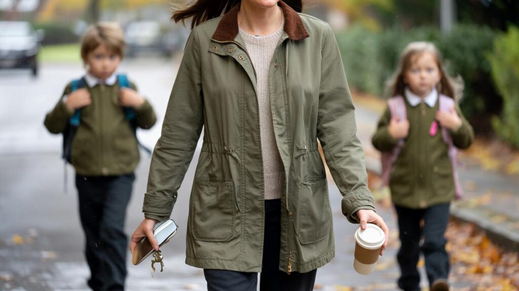 Parents, would you spend £90 for school runs? M&S jacket adds 100% cotton, 74cm fit, 40° wash