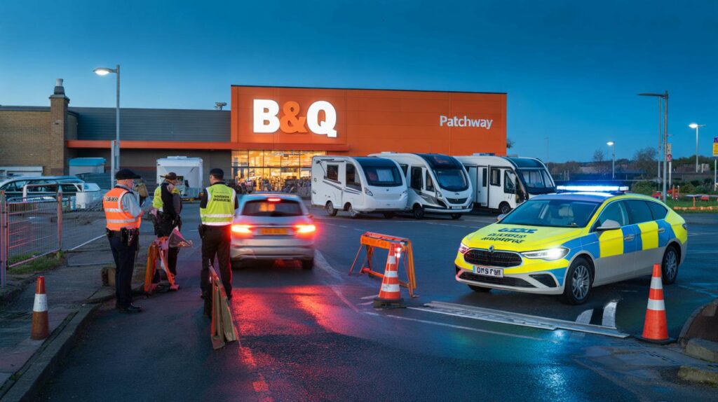Patchway B&Q closes after travellers arrive at 21:30 BST: will your midweek shop be cancelled today?