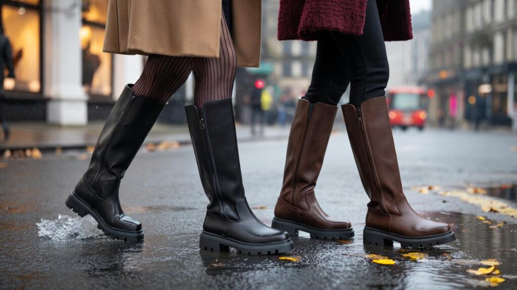 Pavers £80 wide-fit leather boots with £35 off: will your calves thank you when winter bites?