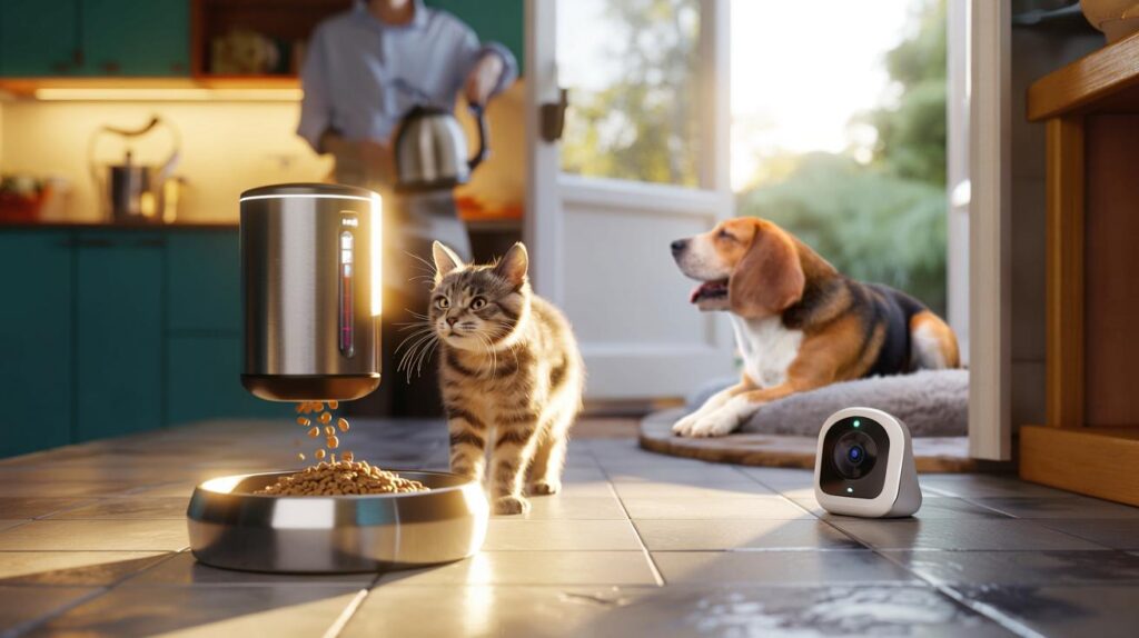 Pet owners rejoice: smart feeders and cameras that make daily care easier and stress-free