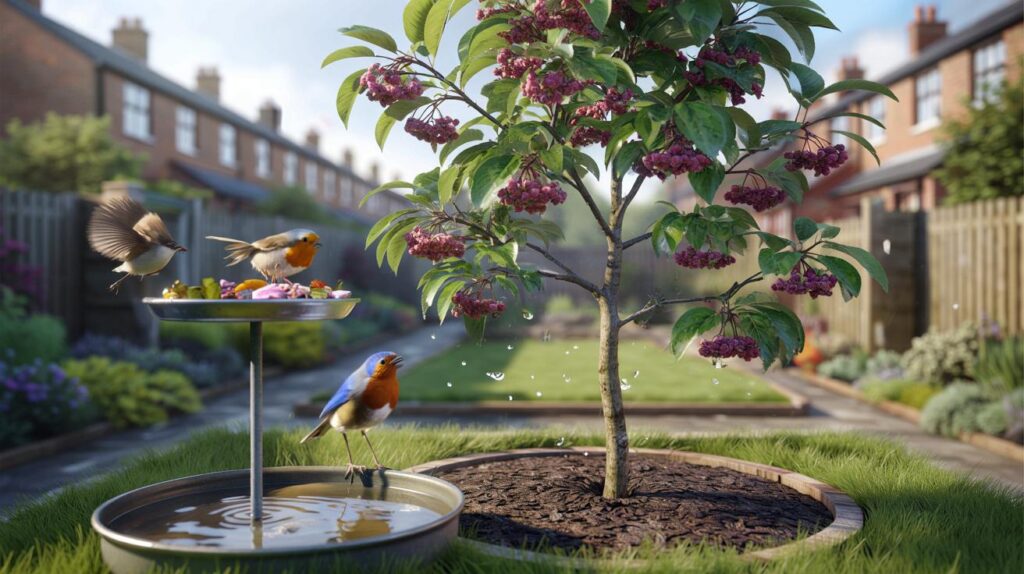 Plant 1 tree and robins flock year-round: the £25 serviceberry you can fit in 3m and feed daily