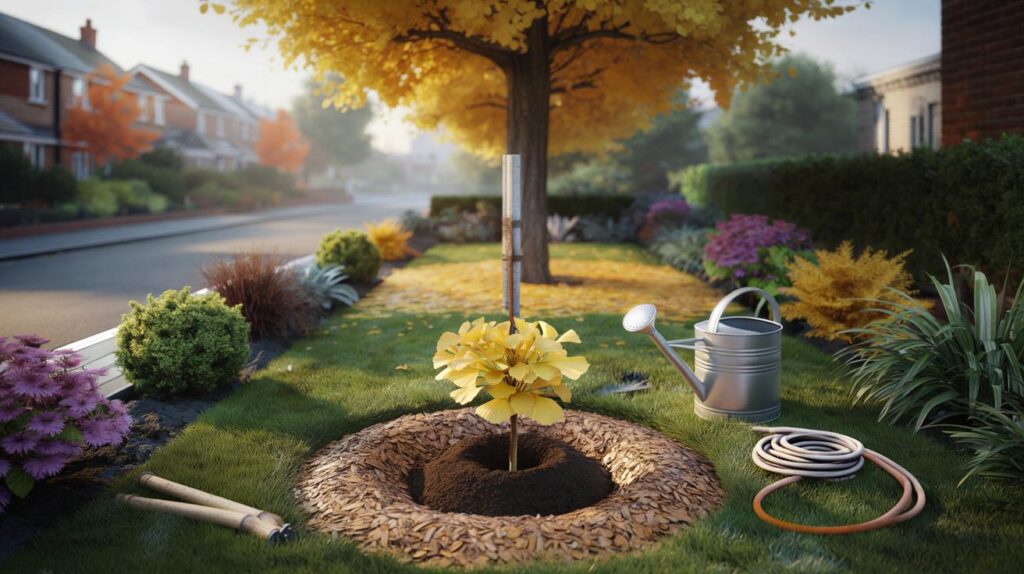 Plant a ginkgo this October and save water for 10 summers: could a £29 tree turn your lawn gold?