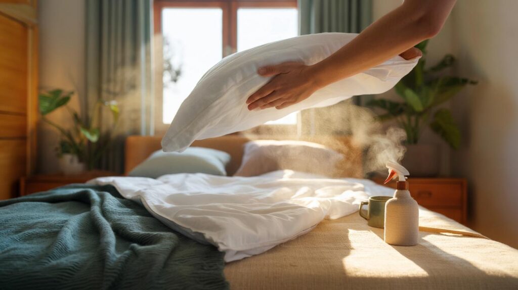 Pourquoi faire son lit lentement change votre humeur