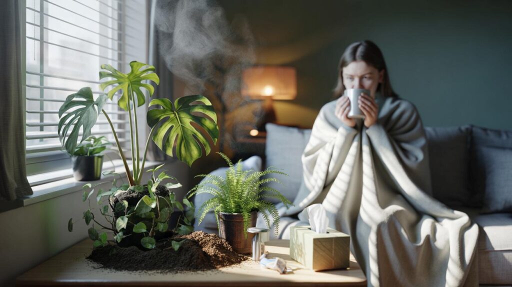 Pourquoi vos plantes d’intérieur tombent malades en même temps que vous