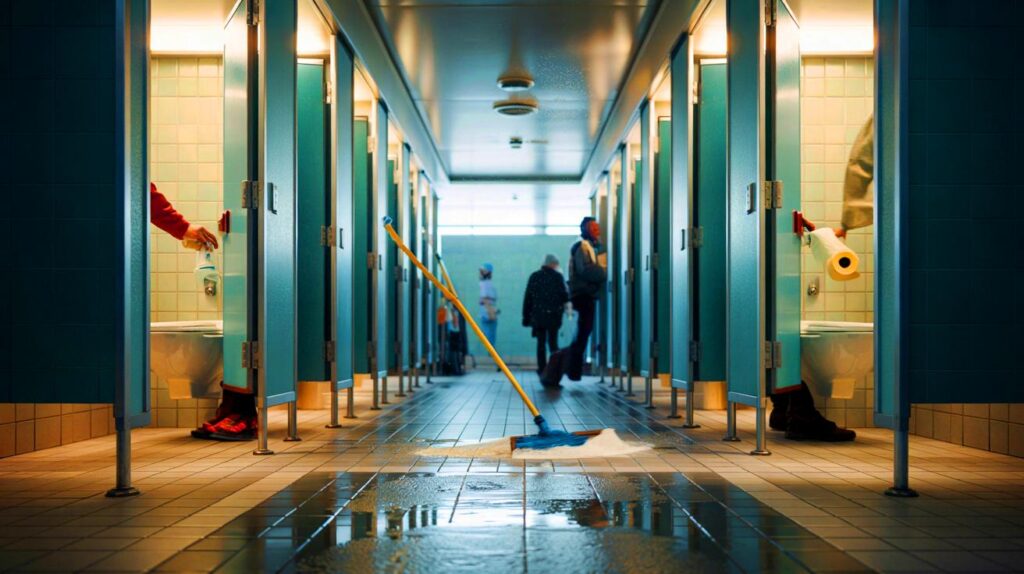 Public loo doors stop 18cm short: seven reasons that save you time, money and awkward moments