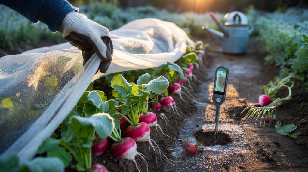 Radishes before the first frosts: can this 3-step, 14-day trick give you crisp crops at 5°C?
