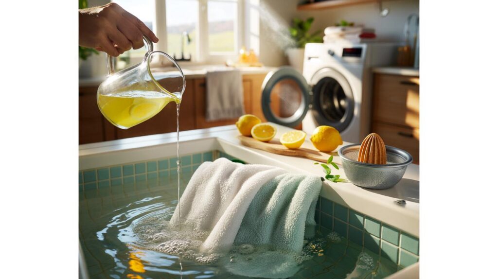 Refresh your towels with lemon juice and remove hidden germs: the natural way
