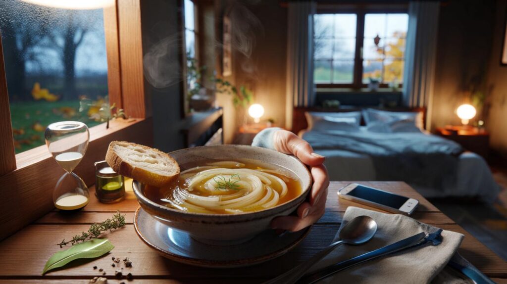 Restless nights costing you 2 hours of sleep a week: could a 30-minute onion soup fix it tonight?