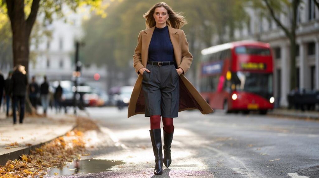 Say goodbye to trousers: are you ready to try £36 shorts with tights and boots this autumn?