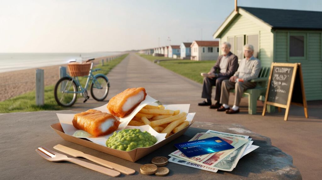 Seaside time warp near Clacton costs you £32 for fish and chips: would you last 24 hours there?