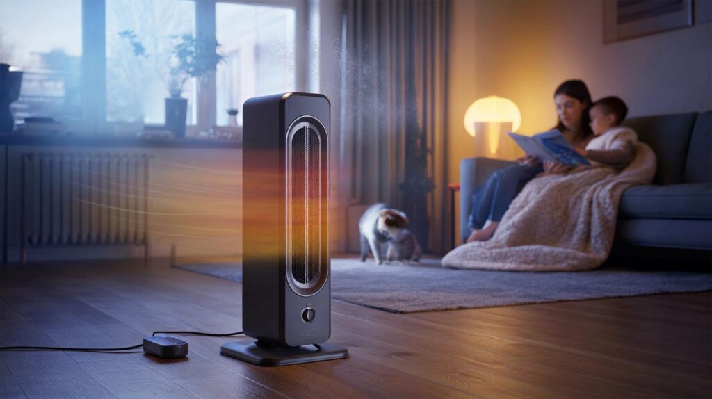 Shivering at home? Lidl’s £69.99 bladeless heater says it can cut your costs with 20 speeds, 3 modes