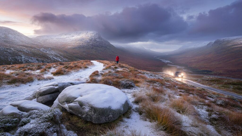 Snow maps hint at 7.3cm for Scotland and flurries across the UK: will your town get 2.8 inches?