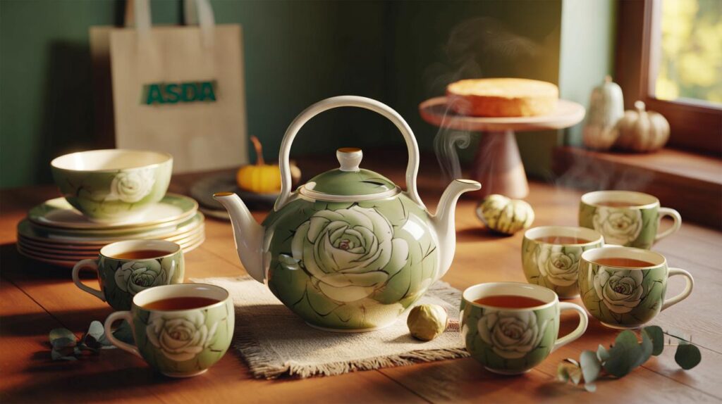Stacey Solomon at ASDA: are you buying the £14 rose teapot for 6 mugs, from the 336-piece drop?