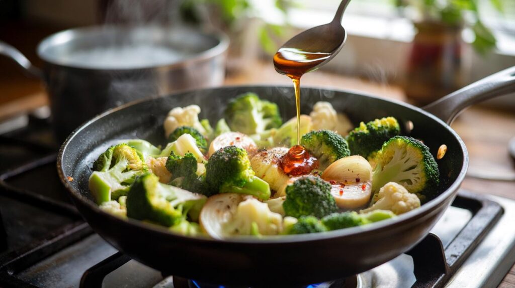 Stop boiling your veg: will 2 tbsp olive oil and 5 minutes make broccoli and cauliflower sing?