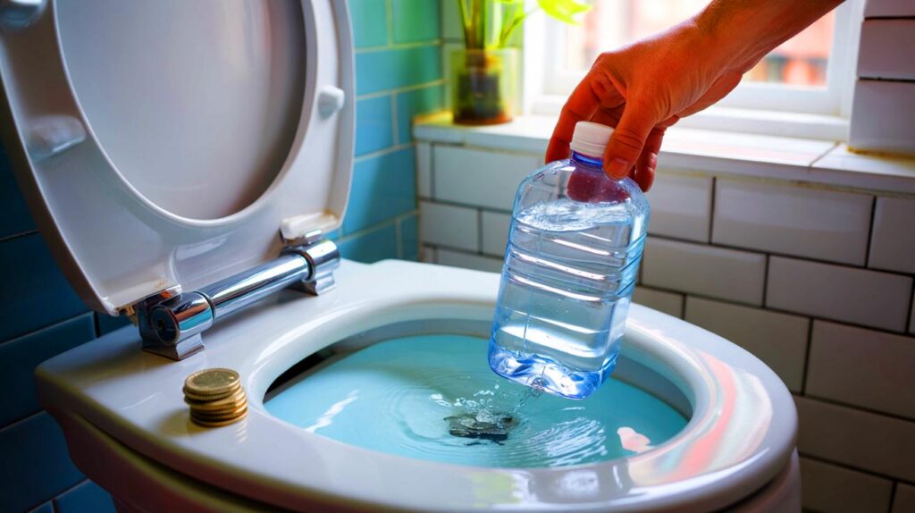 Stop pouring money down the loo : the £0 bottle trick helping households cut flush water by 30%