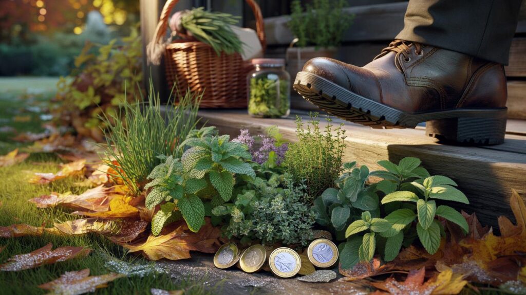 Stop trampling money : are you throwing away £200-a-kilo herbs under your feet this autumn?