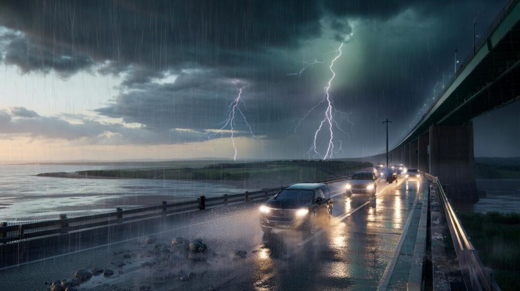Storm hours for south west & south Wales: 30–40mm rain, hail, lightning—are you in 8am–12pm zone?