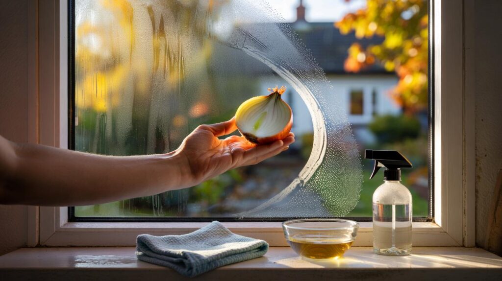 Streaky windows costing you £78 a year? Try a 29p onion: zero scrubbing, 5-minute shine at home