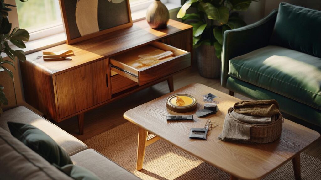 Sustainable living: how second-hand furniture gives your living room unique character