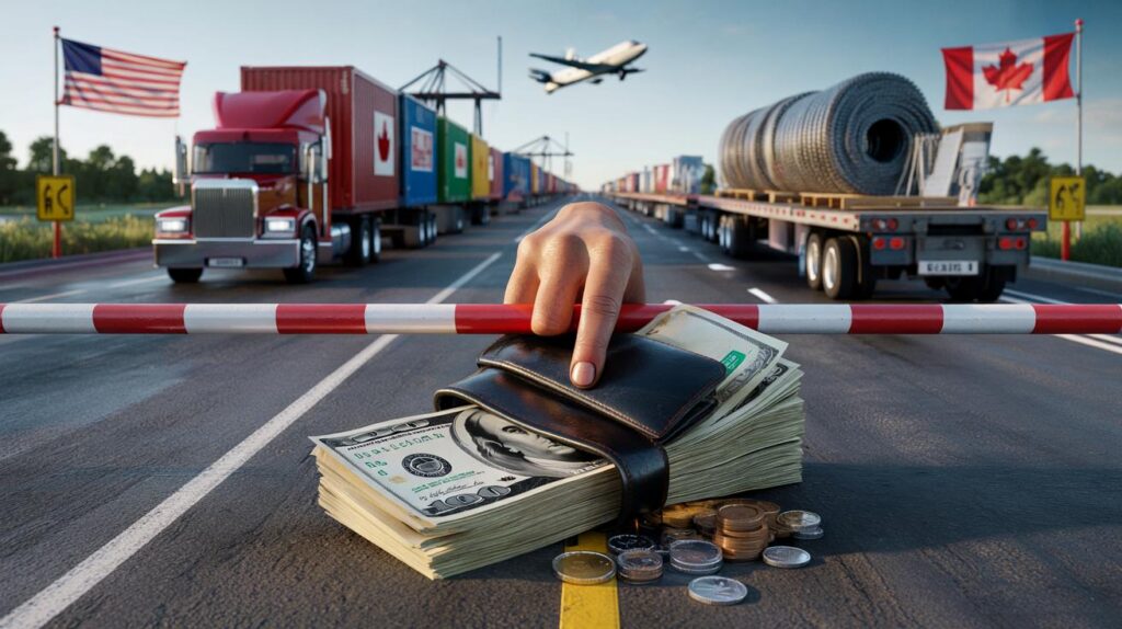 Tariffs shock for your wallet as Trump adds 10% on Canada and 75% of exports hang in the balance