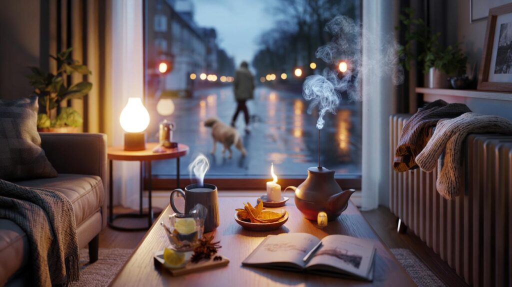 The cosy evening routine to welcome the cold season
