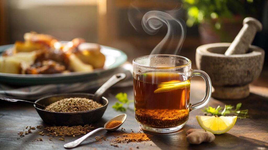 The power of spices: how cumin and coriander improve digestion after heavy meals