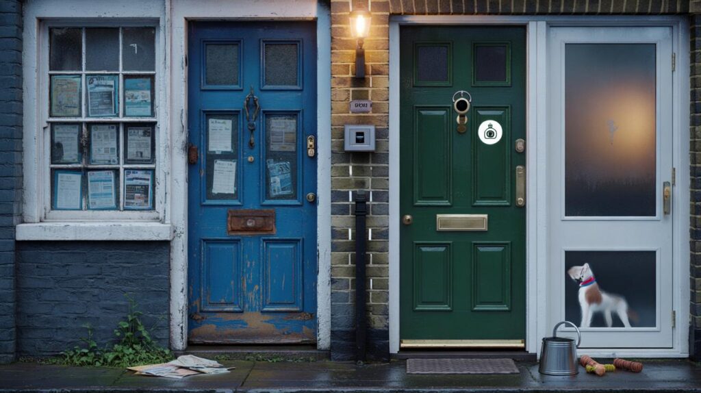 The psychology of deterrence: which door signs really stop burglars and which ones they just ignore