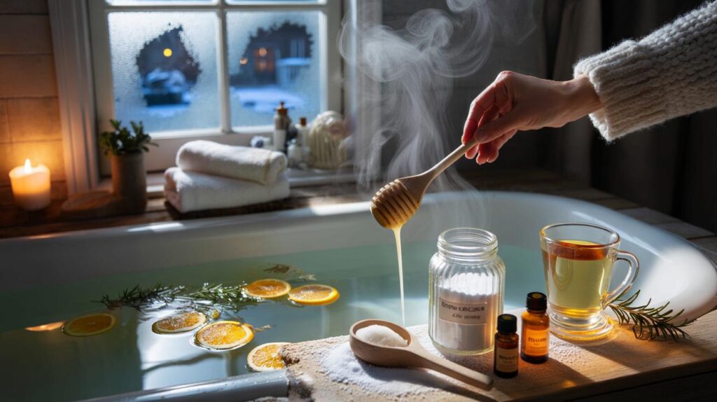 The secret bath recipe for cold evenings