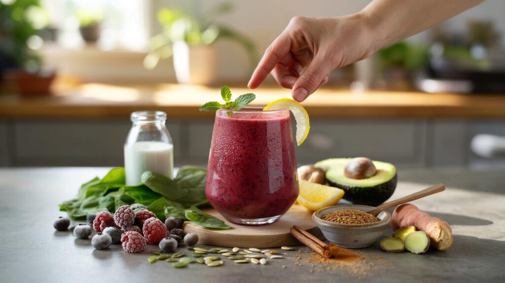 The smoothie combination nutritionists recommend for hormonal balance and clear skin