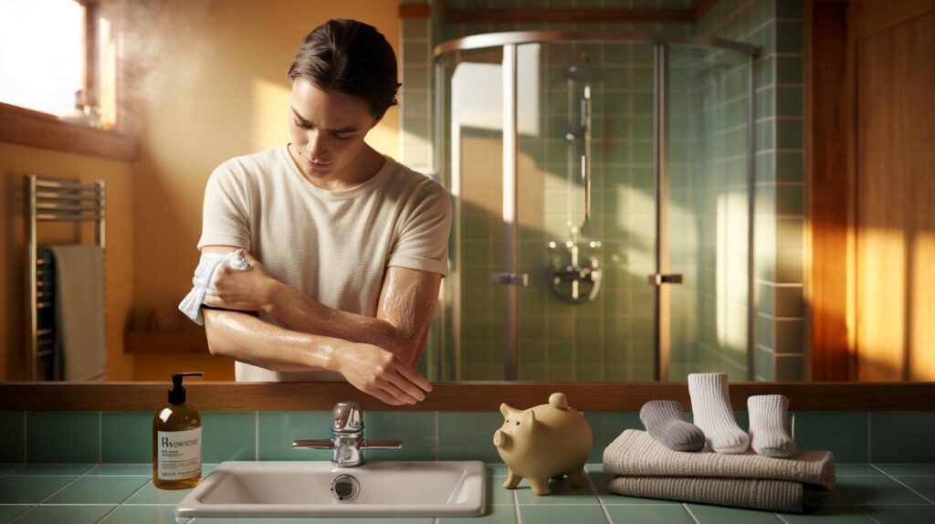 Thirty days without daily showers: will you really stink, save up to £27, and get better skin?