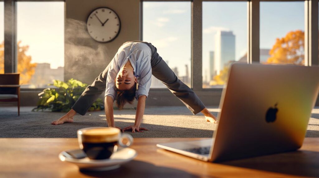 Tired by 3pm? 10 minutes of upside-down yoga beats a double espresso: will you try it today