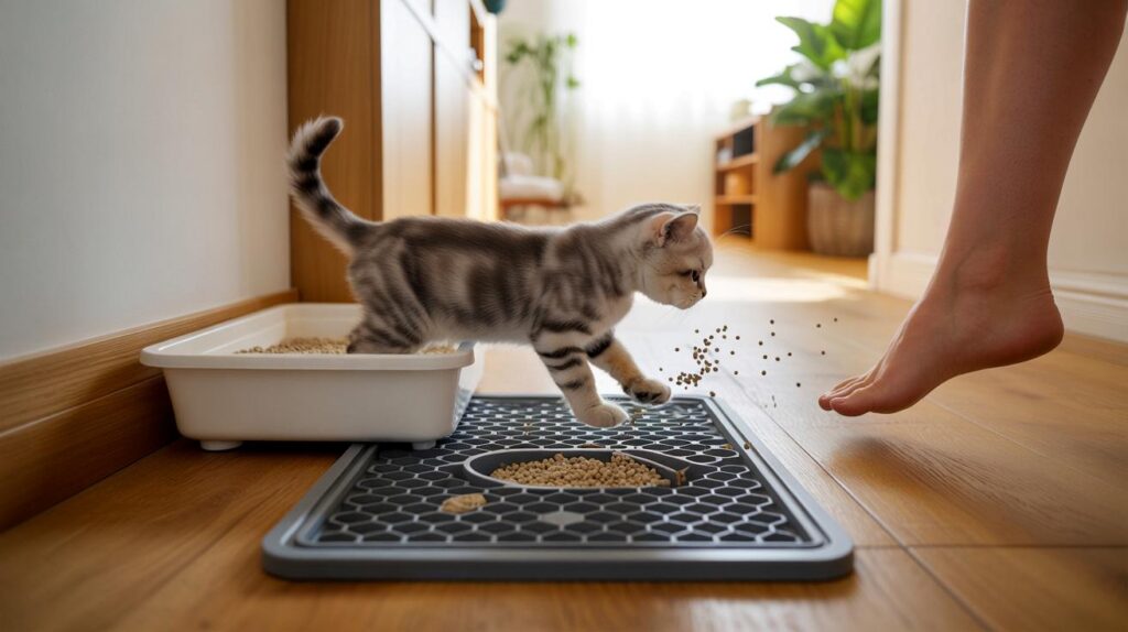 Tired of gritty floors? 7 in 10 owners fix cat litter scatter in 24 hours with this £15 mat