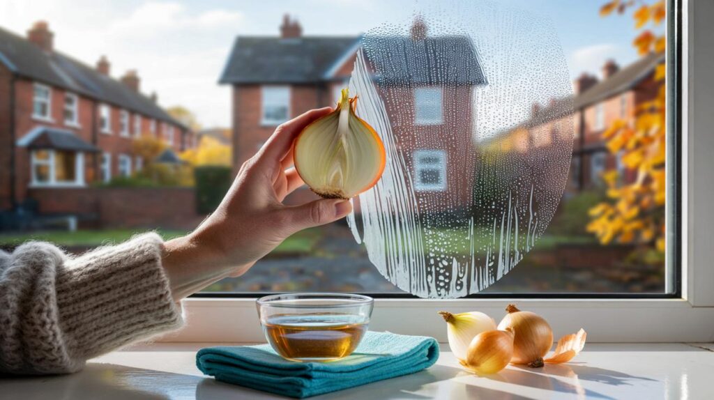 Tired of streaky windows? half an onion under £1 promises streak-free shine in 3 minutes for Brits
