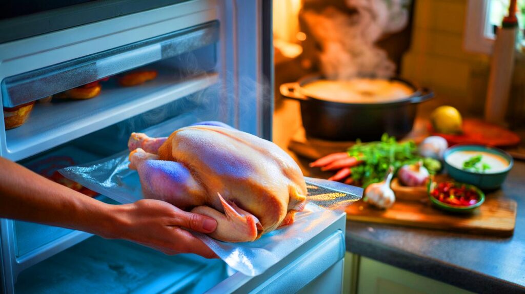 Two-year-old frozen chicken in your freezer: 30-second checks, -18°c rules and a safe family supper?